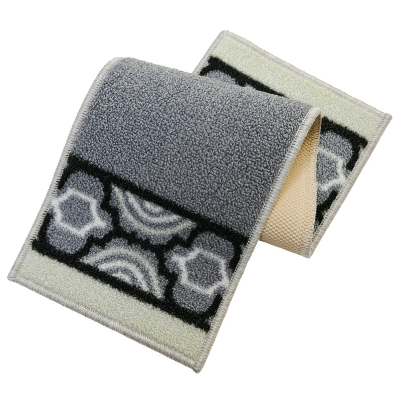 Tapis d'escalier antidérapants lavables à la machine, taille 8,5 po x 26 po, 1 pièce