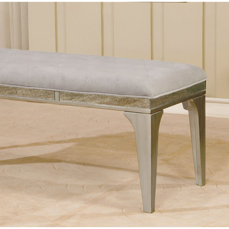 Banc rembourré, banc capitonné pour le salon
