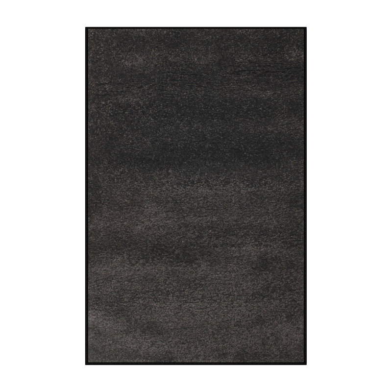 Tapis contemporain noir, Rectangle 7 pi x 9 pi