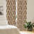 African Semi-Sheer Rod Pocket Sliding Panel-45081232
