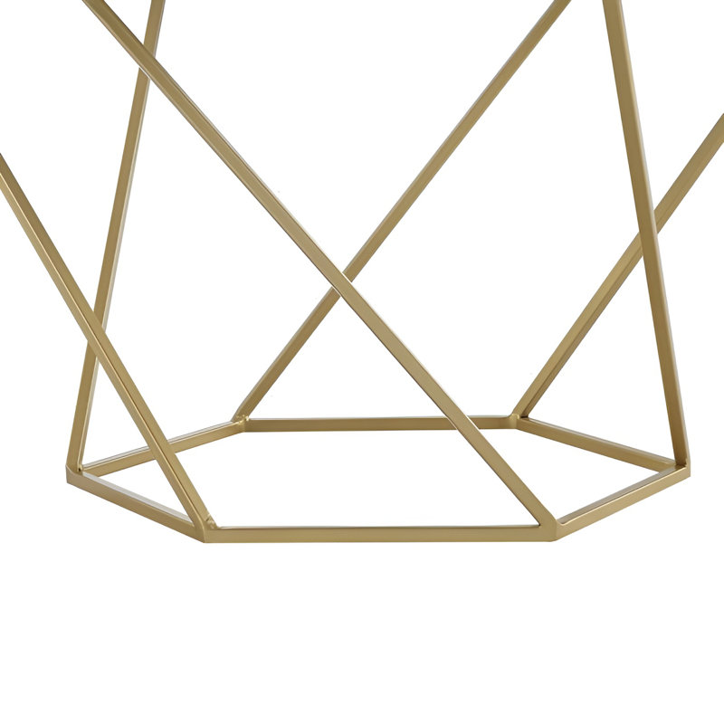 Levingston Frame Coffee Table, Gold