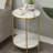 Cassity Stone Top End Table