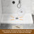 48/60"W x 32/36"D Multiple Sizes Single Threshold SMC Shower Pan Base with Drain Assembly, Non-Slip-112495621-118781937