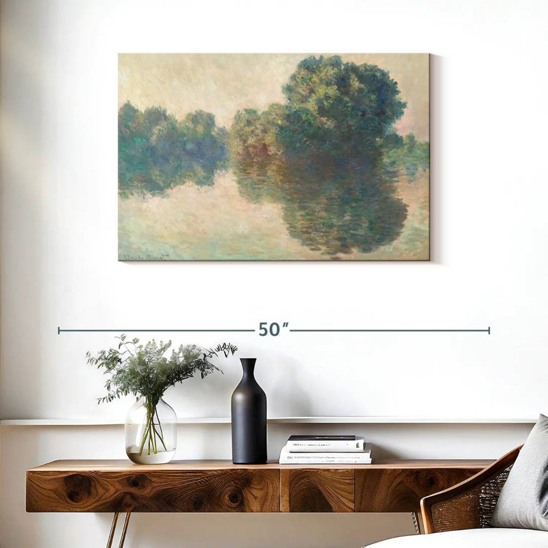 Alvord The Seine At Giverny 1897, 24" H x 36" W