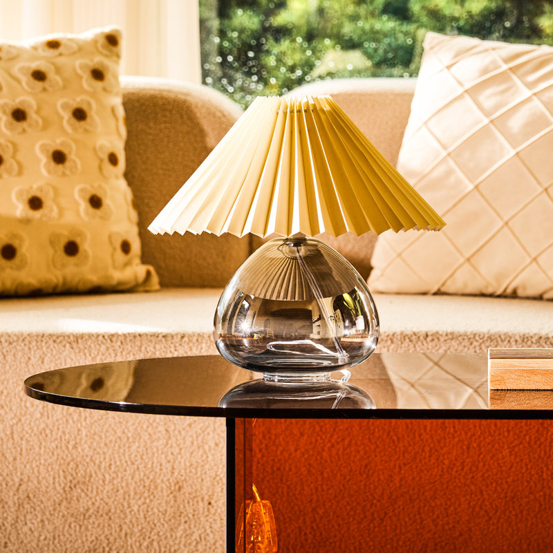Lampe de bureau Carmella, gris