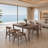 Solid Wood Dining Set with Sculpted Chairs-1012875474-865691491