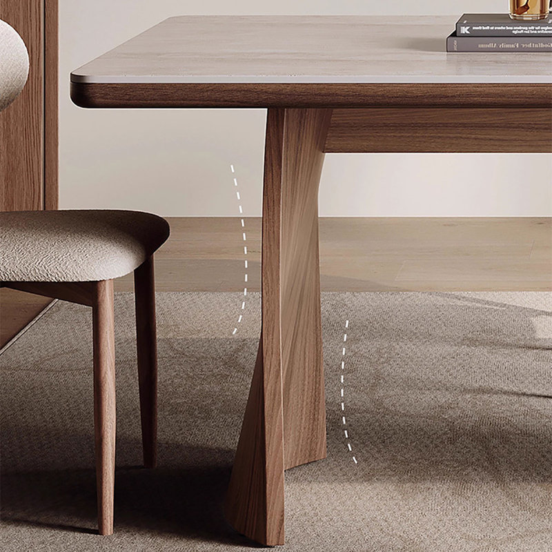 Table de salle à manger Vintage, H 29,5 po x l 70,9 po x P 31,5 po, 5 pièces: table, 4 chaises