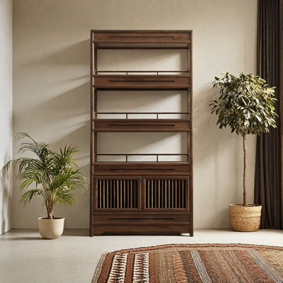 New Chinese style practical bookcase