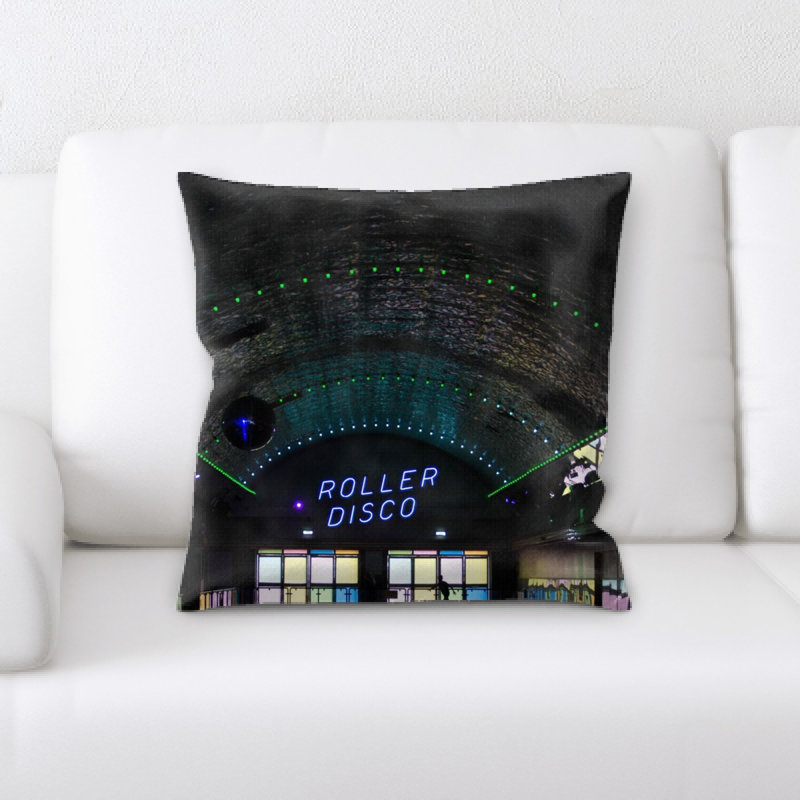 Microsuede Reversible Throw Pillow