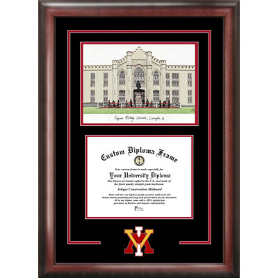Cadre photo Evyonne VMI Keydets Spirit