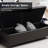 HOMCOM 51" Ottoman Storage Bench, Faux Leather Storage Chest With Lift Top, Tufted Ottoman With Storage For Living Room, Entryway, Dark Brown-638112809