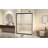 Tempered Glass With Explosion Proof Film, Aluminum Frame Double Sliding Shower Door, "1/4 (6 Mm), Stainless Steel Handle-115606823