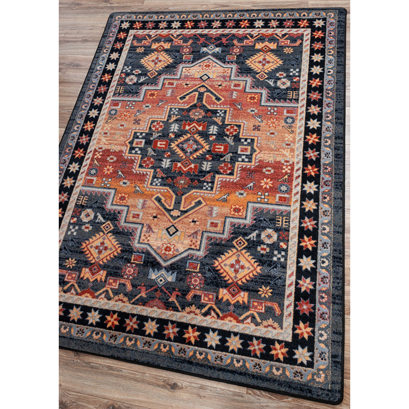 Dorleus Oriental Indoor Rug, Rectangle 5' x 8'