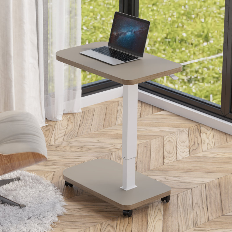 Raygen 28" Pneumatic Height Adjustable Standing Desk