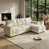 Beige/White selected