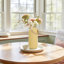 Vase de table en céramique blanche 11 "avec poignée à sangle Lido-1373824396-1373824395