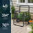 Suncast 28.75 in. W x 23.25 in. D Steel Hose Reel Cart for 200 ft. Hose Storage, Made in the USA
