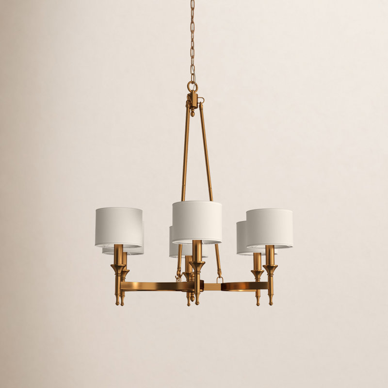 6 - Light Dimmable Classic / Traditional Chandelier