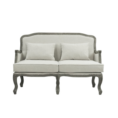 Causeuse moderne avec 2 coussins Tania Modern
