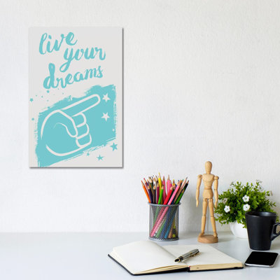 Live Your Dreams by 33 Broken Bones - Wrapped Canvas Gallery-Wrapped Canvas Giclée