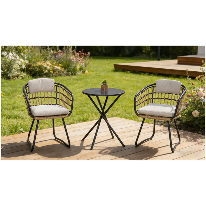 3-Piece Outdoor Bistro Set