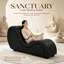 Faux Leather Chaise Lounge-122627796