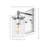 Tymvou Iron Armed Sconce-447182862