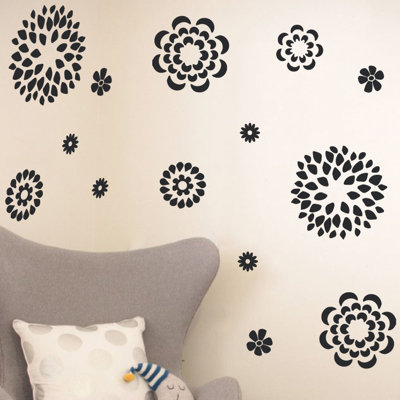 Plants & Flowers Non-Wall Damaging Wall Decal