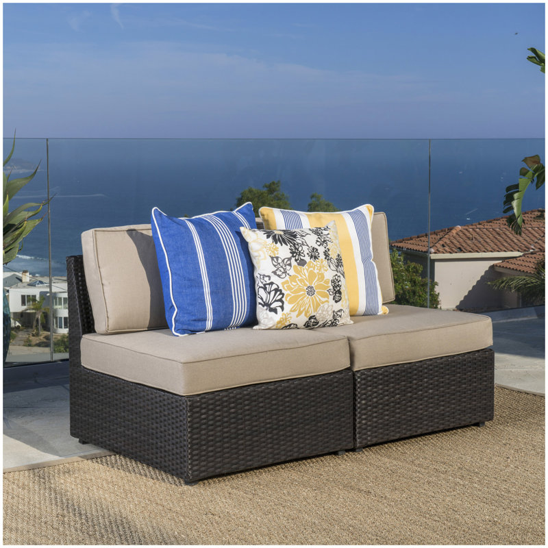 SANTA CRUZ ARMLESS CHAIR, Beige