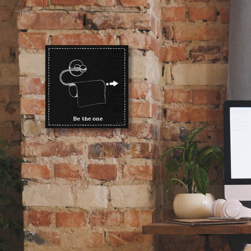 «Home Imprement 4 Black» par Myles Sullivan, art mural sur toile, 12 po x 12 po, H 12 po x l 12 po x P 0,75 po