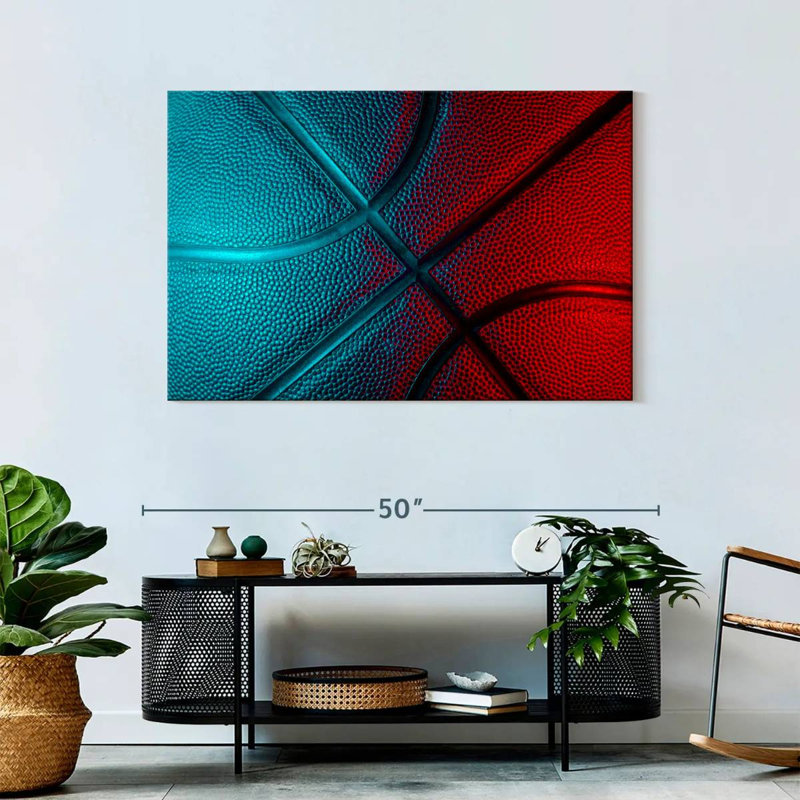 Texture de basketball Sireci, H 30 po x l 45 po