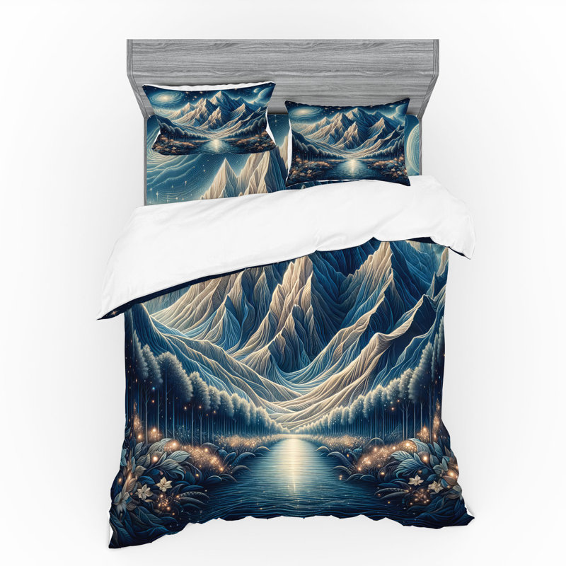 Polyester Duvet Cover, Queen Duvet Cover + 3 Additional Pieces