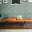 Banc en bois massif Metropole