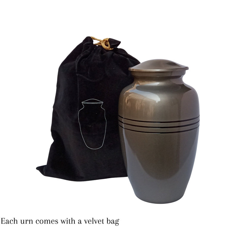 Rongstad Beautiful Pewter Urn