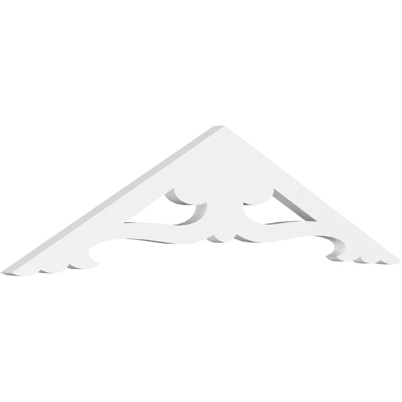 Cornelia en PVC de qualité architecturale, H 9 po x l 36 po x P 1 po, 6 / 12