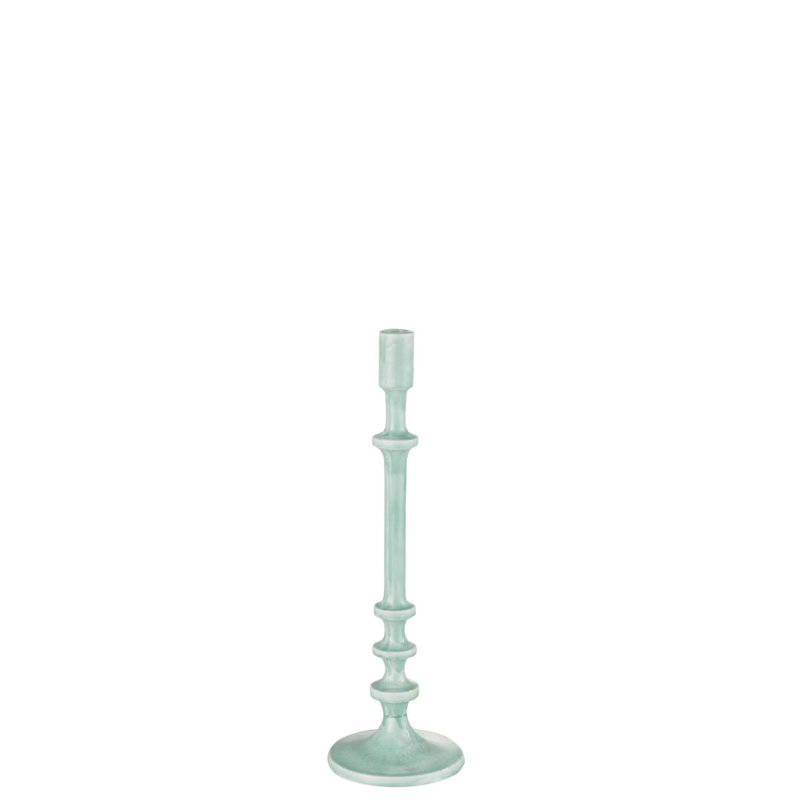 Wood Floor Candelabra, Blue