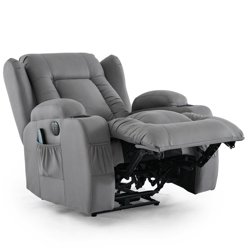 Anderer 87cm Wide Wall Recliner Home Theatre Recliner with Massager