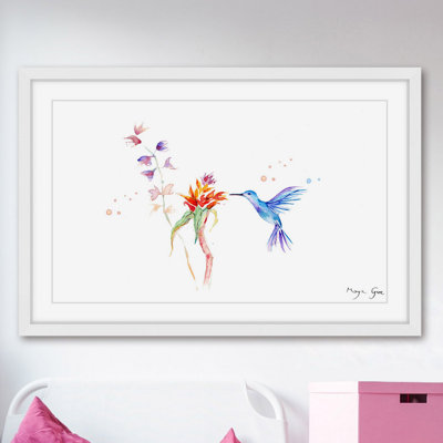 " Blue Hummingbird " by Maya Gur