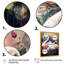 «Cute Swans Floral Art I», art mural sur toile-637749688-637749689