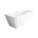 67 Inch Bathtub in Glossy White with Trim
