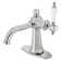 Kingston Brass KSD154KLCP Nautical Single-Handle Bathroom Faucet With Push Pop-Up, Polished Chrome