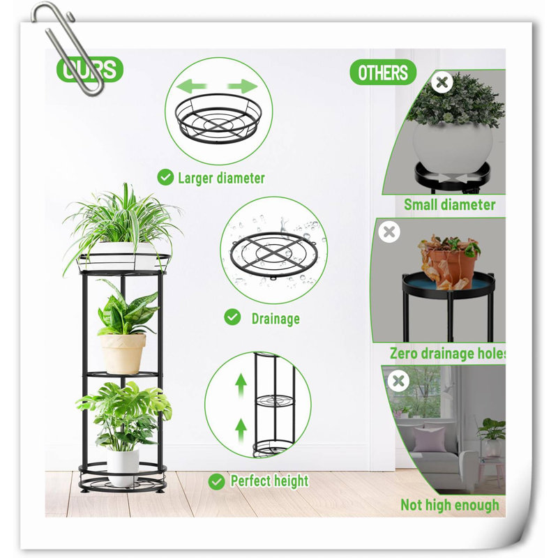 Support pour plante Almandine