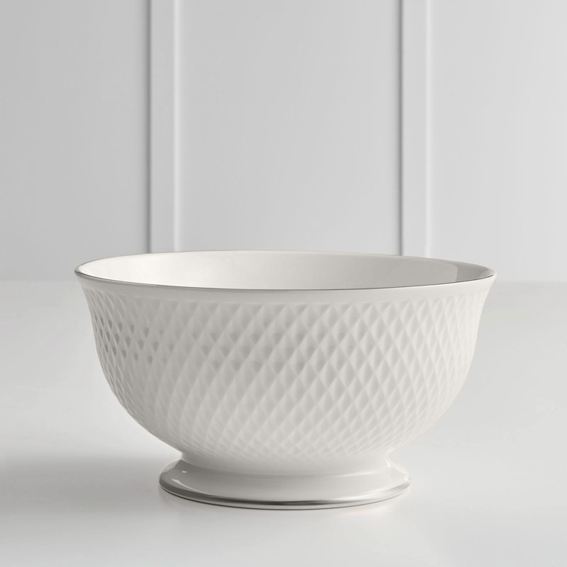 Metro Lane Porcelain China Salad Bowl