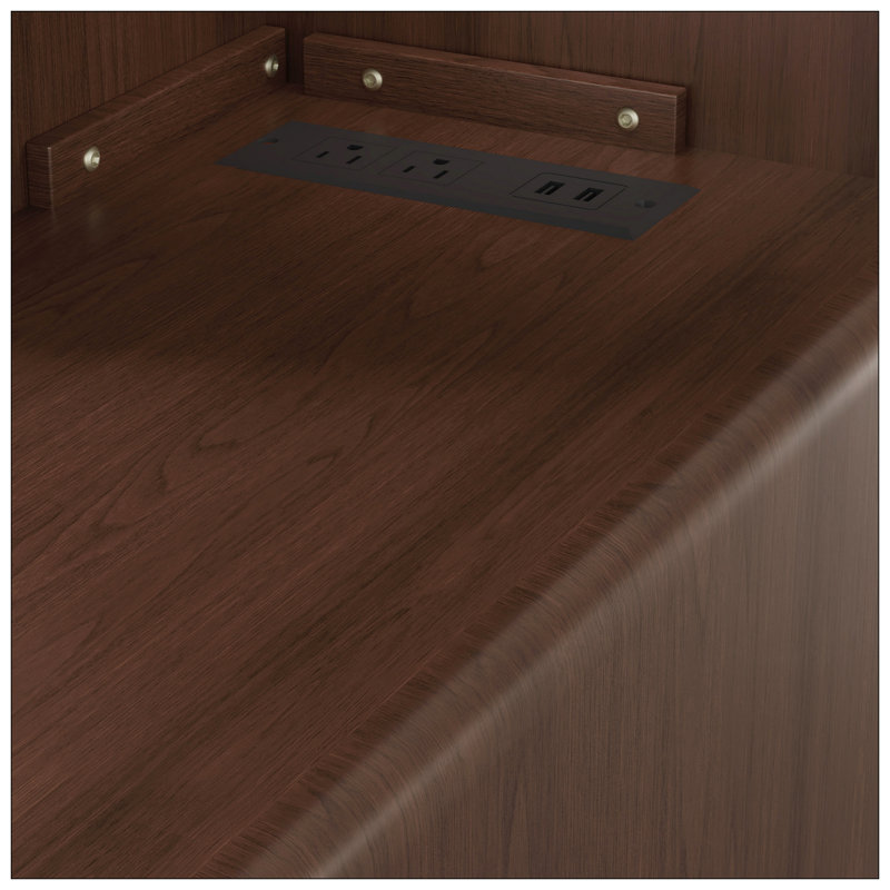 Table de bout avec tiroirs, table de coin avec tablettes ouvertes, table d'appoint haute pour chambre à coucher et coin