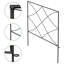 40 cm H x 56 cm W Fence Panels Fencing
