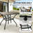 Garden Table,Square Outdoor Dining Table(Only Table)
