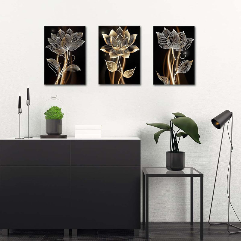 3 Piece Wrapped Canvas Print