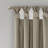 Twist Tab Total Blackout Window Curtain Panel Pewter 50X95" Blackout-371613043