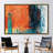 Orange, Modern Poster, Contemporary Canvas Art, Orange Art, Oil Painting Print, Abstract Orange Poster, Abstract Wall Art,-114073914-109546007