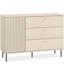 DROMA 120cm W 3 - Drawer Chest of Drawers
